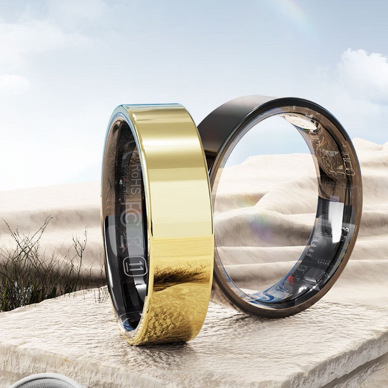 Multi-functional Waterproof Smart Ring For Health Monitoring And Fitness Tracking